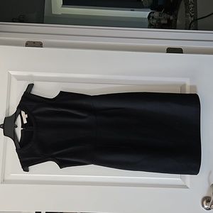 Loft black sheath dress